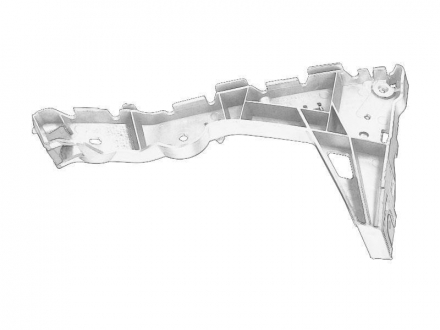 Направляюча бампера Chevrolet GM 1406548