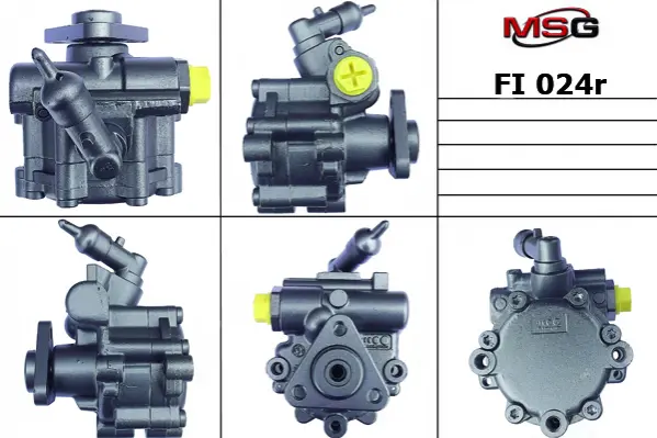 Насос ГУР восстановленный FIAT DOBLO 05-, DOBLO Cargo 05-, STRADA 06- MSG FI024R (фото 1)