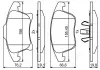 Гальмівні колодки дискові FORD Mondeo / S-MAX / Galaxy \ '\' F \ '\' 15 >> BOSCH 0986494837 (фото 6)