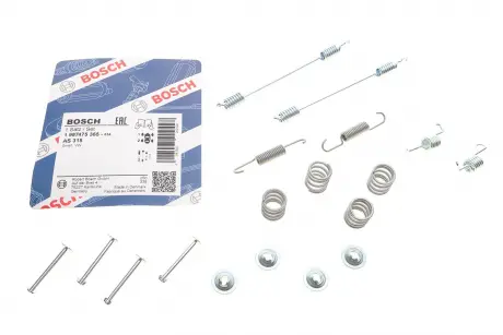 КМП бар.колодок SMART Fortwo \ '\' 0,8-1,0 \ '\' 07 >> BOSCH 1987475365