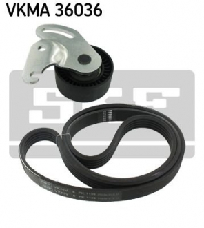 Комплект дорожечного ремня SKF VKMA 36036
