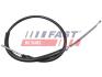 Трос ручника левый Jumpy / Scudo / Expert (барабан) 1063mm FT69105