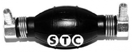 Насос подкачки топлива (груша) (угл / угл) 8mm STC T402010 (фото 1)