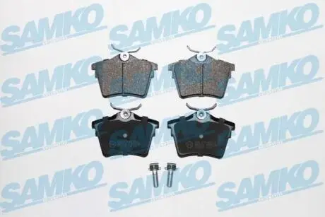 Тормозные колодки задние C5 / 407/607 SAMKO 5SP1195