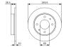 Гальмівний диск BOSCH 0986479S84 (фото 1)