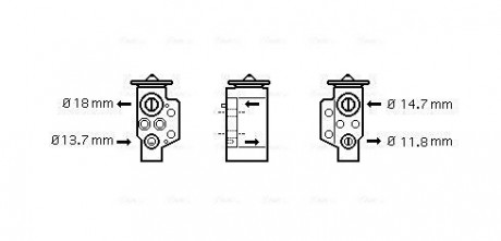 Клапан AVA COOLING VN1243