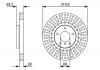 Тормозной диск INFINITI / NISSAN FX35 / FX / Maxima \ '\' F \ '\' 3,5-4,5 \ '\' 02-08 0986479V60