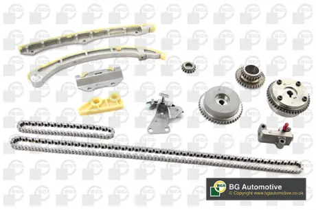 Комплект цепи ГРМ Honda Accord 2.4VTEC 03-08 (с шестернями / + VVT) BGA TC2501VFK (фото 1)