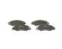 Тормозные колодки дисковые SUZUKI Swift 1.0i, 1.3i -04 0986424804