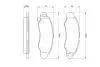 Гальмівні колодки дискові SUZUKI Swift 1.0i, 1.3i -04 BOSCH 0986424804 (фото 6)