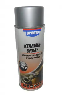 Фото 1 - смазка керамическое термостойкое 400мл PRESTO 217616 Смазка керамическое термостойкое 400мл PRESTO 217616 (фото 1)
