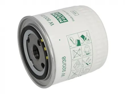 Фільтр масляний -FILTER MANN W920/38