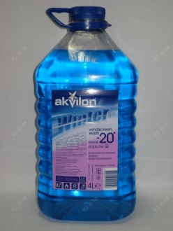 Зимняя жидкость омывателя AKVILON AKVILON AQUILON -20C 4L (фото 1)