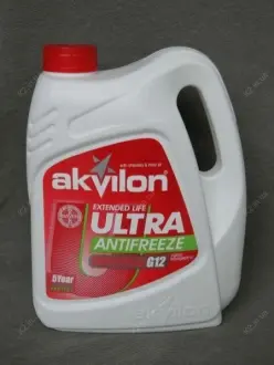 Антифриз G12 AKVILON AKVILON ANT ULT RED 4.3KG