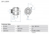 Генератор 14V 120A OPEL / SAAB Calibra / Omega / Vectra / 900/9000 \ '\' 2,0-3,2 \ '\' 92-03 0986039250