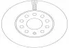 Диск гальмівний SEAT / SKODA / VW Leon / Octavia / Golf "F D = 276mm" 14 >> DF6903S