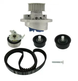 Роликовый модуль натяжителя ремня (ролик. Ремень. Помпа) SKF VKMC 05156-2