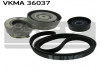 Роликовый модуль натяжителя ремня (ролик. Ремень) SKF VKMA 36037