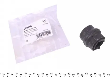Втулка стабілізатора Berlingo2 / Partner2 24mm HUTCHINSON 590200