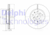 Тормозной диск.комплект 2шт. Delphi BG4093C