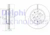 Тормозной диск.комплект 2шт. Delphi BG4093C