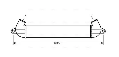 Фото 1 - iнтеркулер AVA AVA COOLING FT 4271 Iнтеркулер AVA AVA COOLING FT 4271 (фото 1)