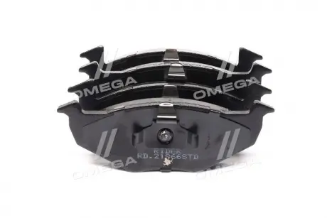 Фото 1 - колодка торм. диск. STANDARD SKODA FABIA 02- передние. RIDER RD.21866STD Колодка торм. диск. STANDARD SKODA FABIA 02- передние. RIDER RD.21866STD (фото 1)