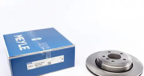 Диск гальмівний BMW T. 5 03-10 MEYLE 3155230047