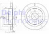 Тормозной диск.комплект 2шт. Delphi BG2758