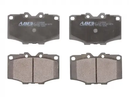 Тормозные колодки. дисковые ABE C12036ABE