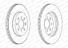 Тормозной диск FERODO DDF1610C (фото 2)