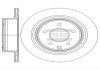 Тормозной диск задний Hi-Q (SANGSIN) SD4241 (фото 1)
