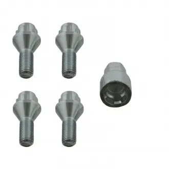 Болт колеса к-кт секреток 4шт Kangoo / Logan / Sandero 01- M12x1,5x23 / 50 FEBI 27047