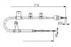 Гальмівний трос 1718mm HYUNDAI Matrix \ '\' RR \ '\' 01-10 1987482075
