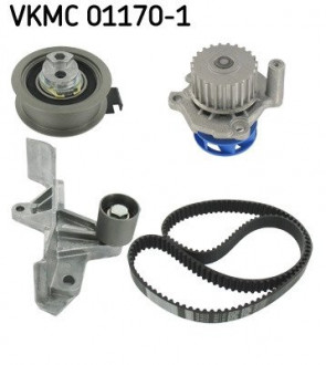 Комплект (ремень + ролик + помпа) SKF VKMC 01170-1