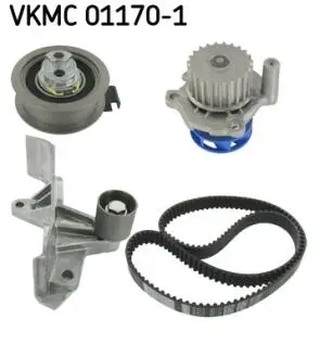 Комплект (ремінь + ролик + помпа) SKF VKMC 01170-1