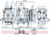 Компресор FD MONDEO III (00-) 1.8 i 16V (+) [OE 1S7H19D629CA] NISSENS 89228 (фото 5)