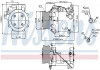 Компресор MT GALANT (96) 2.0 i 16V (+) [OE MR360561] NISSENS 89227 (фото 5)