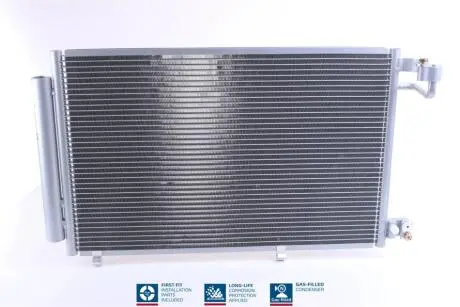 Конденсер FD FIESTA VI (08-) 1.25 EFi (+) [OE 1526277] NISSENS 940108