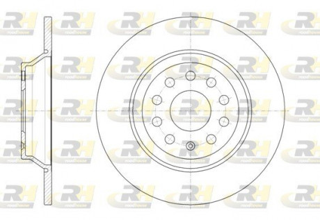 Тормозной диск ROADHOUSE 6158700