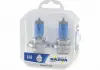 Лампа галлогенная TWIN SET H4 12V 60 / 55W RANGE POWER WHITE (пр-во Narva)