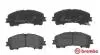 Тормозные колодки дисковые BREMBO P56106 (фото 2)