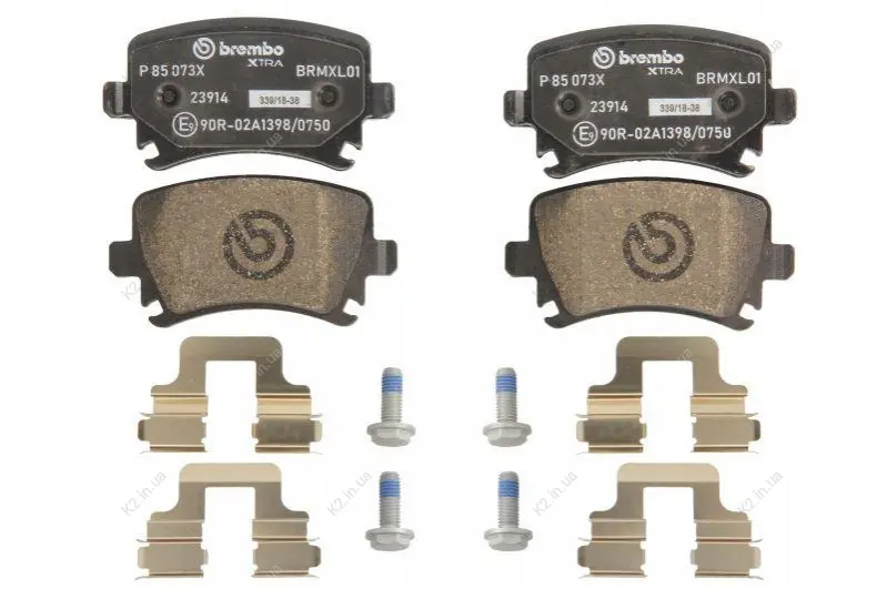Гальмівні колодки дискові BREMBO P85073X (фото 1)