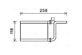 Радиатор отопления AVA COOLING MTA 6254