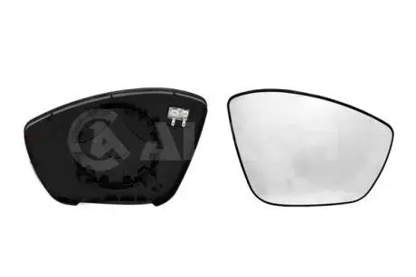 Вкладиш дзеркала правий, опуклий + обігрів ALKAR 6 435 881