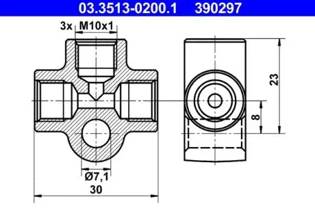Розподілювач ATE 03351302001 (фото 1)