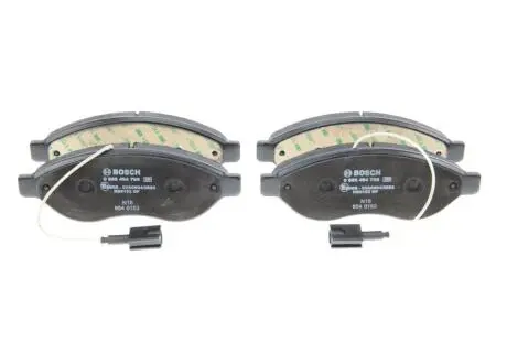 Гальмівні колодки дискові CITRON / FIAT / PEUGEOT \ '\' F BOSCH 0986494798 (фото 1)
