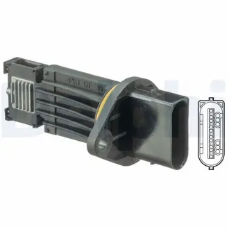 Измеритель массы воздуха Delphi AF10366-12B1