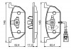 Тормозные колодки дисковые SEAT / SKODA / VW Leon / Octavia / Golf "F" 13 >> BOSCH 0986494721 (фото 7)