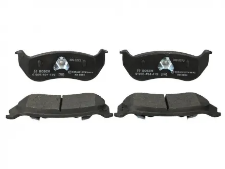 Гальмівні колодки дискові Jeep Cherokee 2003-2007 BOSCH 0986494419 (фото 1)